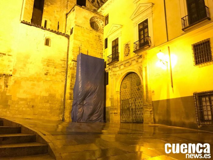 El Obispado de Cuenca inicia la retirada de los símbolos franquistas de la Catedral