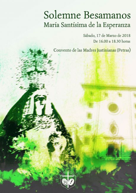 Este sábado, 17 de marzo, se celebra el besamanos a María Santísima de la Esperanza