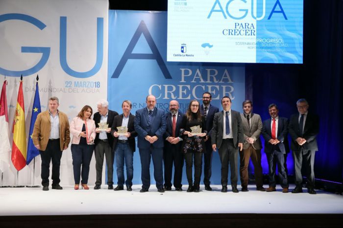 Los premiados en el Día Mundial del Agua de Castilla-La Mancha piden una mayor responsabilidad en la gestión del agua, un patrimonio de todos