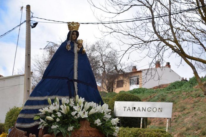 Tarancón despide a la Virgen de Riánsares con una emotiva procesión hasta su santuario