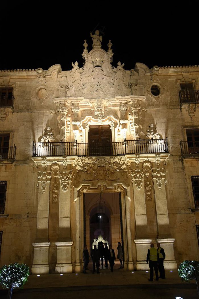 Inaugurada la nueva iluminación artística del Monasterio de Uclés