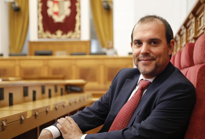 Pablo Bellido, presidente de las Cortes de Castilla-La Mancha