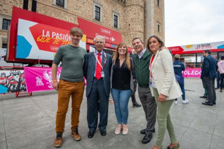 García-Page trabajará para que ‘La Vuelta’ vuelva a Castilla-La Mancha el próximo año por ser un revulsivo turístico y deportivo