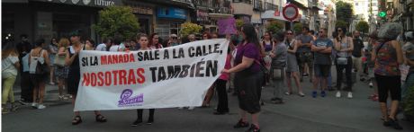 Las protestas por la libertad provisional a los miembros de 'La Manada' vuelven a las calles conquenses