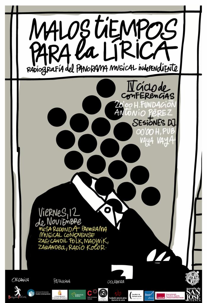 El ciclo 'Malos tiempos para la lírica' pondrá el foco en la salud de la escena musical conquense