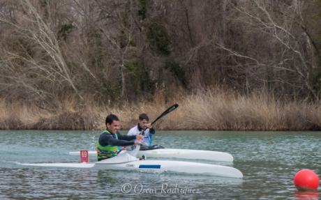 Gran actuación del palista Pablo Zamora en el Control de Aguas Tranquilas de Invierno