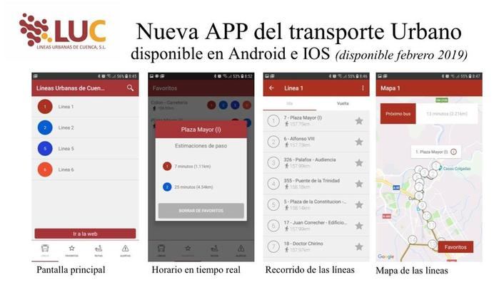 Una aplicación en el móvil permitirá saber cuándo llegara el bus a la parada en Cuenca