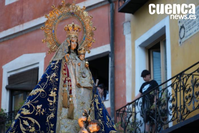 En imagen la Virgen de Riánsares