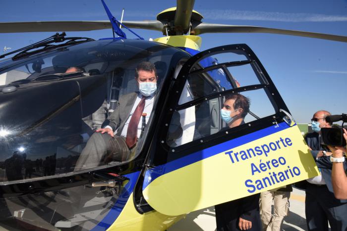 Castilla-La Mancha cuenta con la red de helipuertos de emergencias sanitarias más amplia de toda Europa