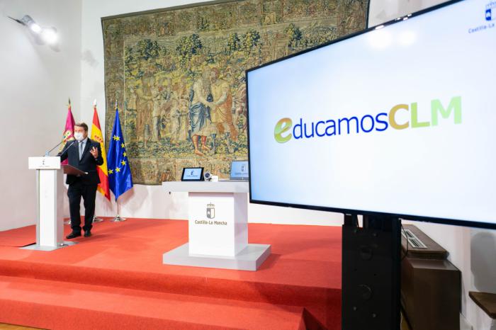 ‘EducamosCLM’ mejorará la comunicación entre docentes, alumnado y familias y favorecerá la enseñanza tanto online como presencial