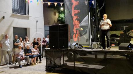 Colliguilla da comienzo a sus fiestas en honor a San Juan Bautista con el emotivo pregón de Julián López Razola