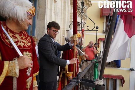 El Pendón del Rey Alfonso VIII vuelve al pueblo durante unas hora