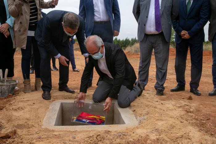 Colocada la primera piedra del nuevo Centro de Salud de Campillo de Altobuey