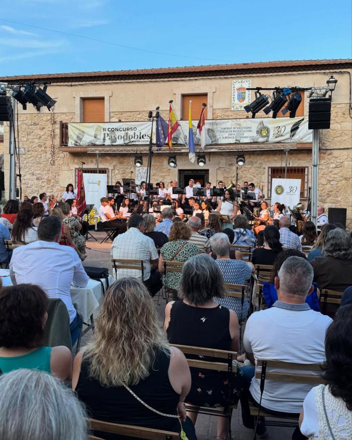 “Candelaria” se alza con el II Concurso Nacional de Pasodobles de la Fundación Sanganxa en Almonacid del Marquesado
