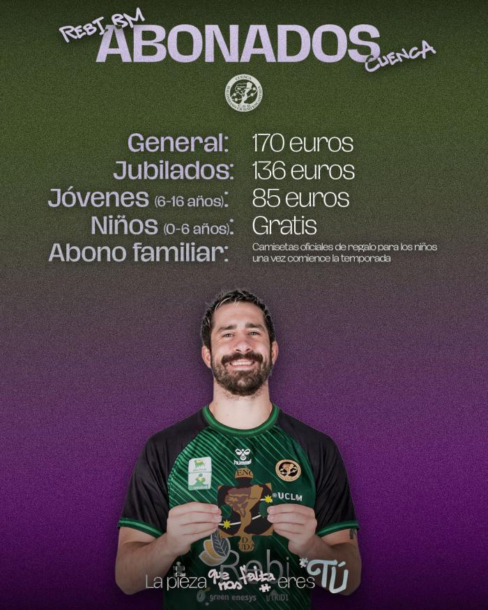 El BM Cuenca lanza su campaña de socios y abonados con precios accesibles