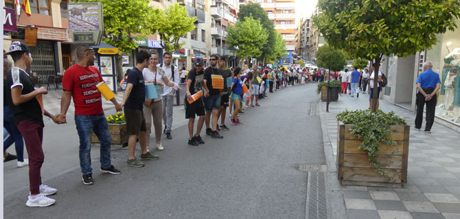 Accem, Cáritas y Cruz Roja salen a la calle para visibilizar que las personas refugiadas suman