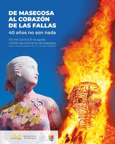 Masegosa rinde homenaje a Gabriel Sanz con una exposición que repasa 40 años de arte fallero junto a José Latorre
 
 
