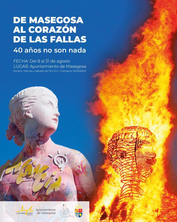 Masegosa rinde homenaje a Gabriel Sanz con una exposición que repasa 40 años de arte fallero junto a José Latorre
 
 