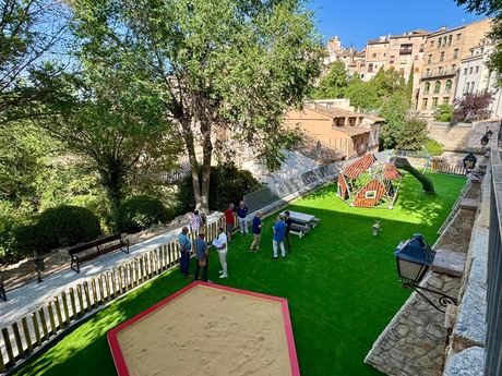La Plaza L’Aquila estrena nuevo diseño y zona de juegos en pleno Casco Histórico