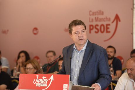 García-Page: “Lo que ha puesto fin a esta legislatura ha sido el intento de autodeterminación de los independistas en Cataluña”