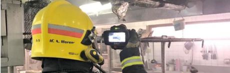 Evacuados los 240 huéspedes del Hotel Torremangana tras declarase un incendio en su cocina