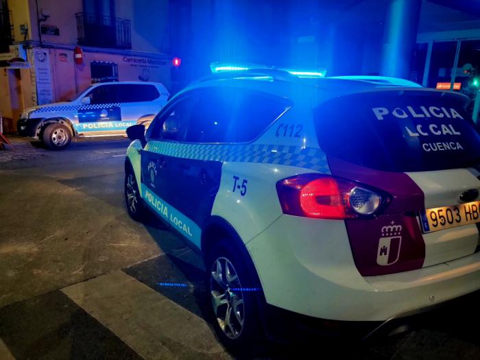 La Policía Local de Cuenca gestionó 64 incidencias durante el fin de semana