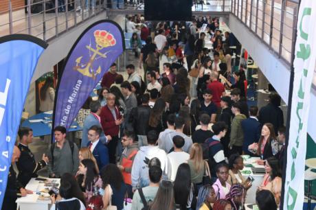 El XVIII Foro de Empleo de la UCLM reúne a 1.500 personas y medio centenar de empresas en el Campus de Cuenca