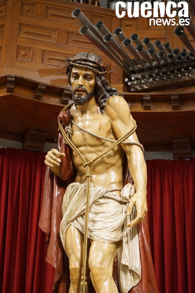 La talla del Santísimo Ecce-Homo de San Miguel presidirá el Pregón en el Auditorio