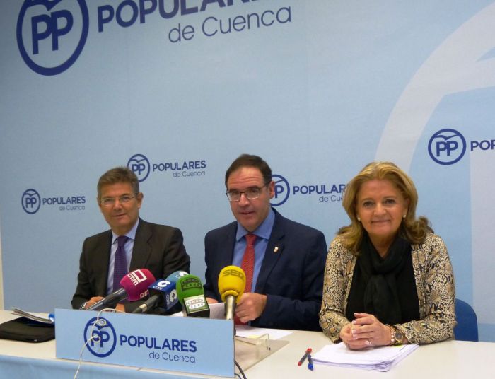 Catalá, Bonilla y Doménech, en la candidatura al Congreso del PP por Cuenca