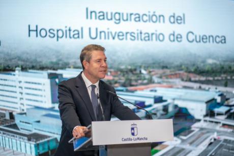 García-Page garantiza la continuidad de las “inversiones sanitarias” construyendo los “mejores hospitales” y con “más tecnología y personal”