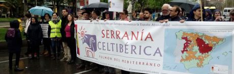 Serranía Celtibérica en Cuenca agradece la colaboración del más del centenar de conquenses en la manifestación del 31M