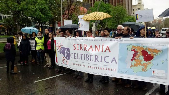 Serranía Celtibérica en Cuenca agradece la colaboración del más del centenar de conquenses en la manifestación del 31M