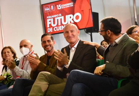 Sahuquillo pide “seguir funcionando con los principios y valores del PSOE de Cuenca”, como la unidad, la honestidad y el compromiso