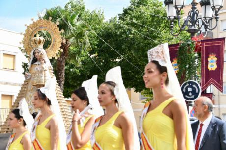La Virgen de Riánsares recorre Tarancón en el día central de sus fiestas patronales