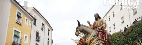 La procesión del Hosanna abre oficialmente la Semana Santa Conquense