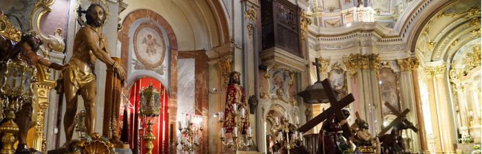 La lluvia obliga a suspender la procesión de Paz y Caridad