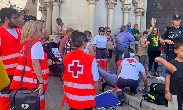 Seis intervenciones sanitarias en la mañana de vaquillas del 21 de septiembre