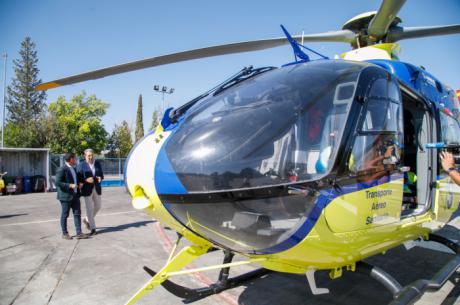Los cuatro helicópteros sanitarios de Castilla-La Mancha ya pueden realizar transfusiones sanguíneas