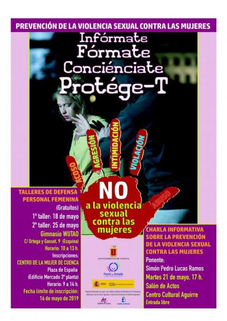 El segundo de los talleres de defensa personal destinado a mujeres se celebra mañana sábado