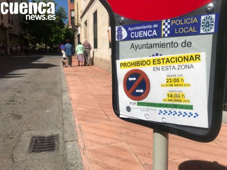 La procesión del Sagrado Corazón de Jesús y la Noche Mágica del Comercio de Cuenca implican restricciones de tráfico este viernes