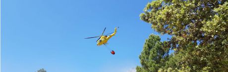 Estabilizado el incendio de la Serranía