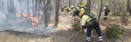 El incendio de Barchín del Hoyo, “próximo a estabilizarse”