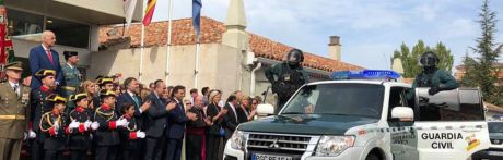 Cuenca rinde homenaje a la patrona de la Guardia Civil en el Día de la Hispanidad