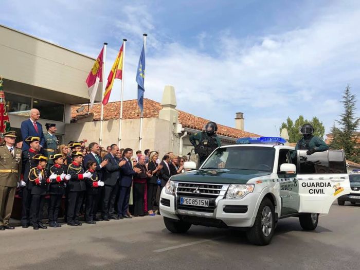 Cuenca rinde homenaje a la patrona de la Guardia Civil en el Día de la Hispanidad