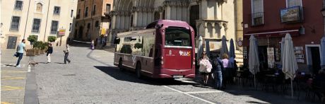 Se pone en marcha un servicio lanzadera al Casco Antiguo durante el Puente de la Constitución