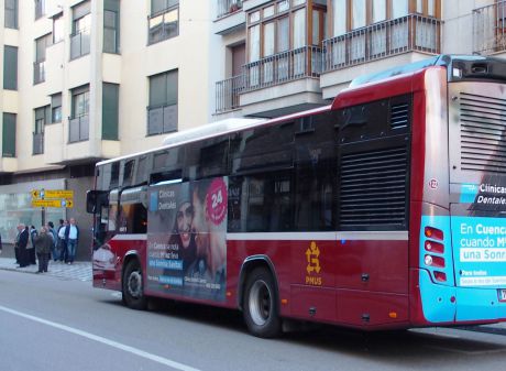 Los autobuses urbanos realizarán su último servicio a las 20 horas los días 24 y 31 de diciembre y 5 de enero