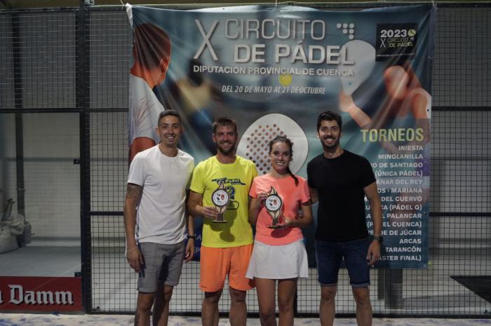 Gran torneo de pádel el celebrado en Quintanar el pasado 8 de julio