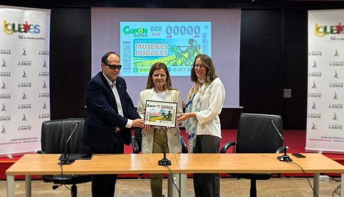 La ONCE dedica su cupón del 15 de octubre al Día Internacional de las Mujeres Rurales