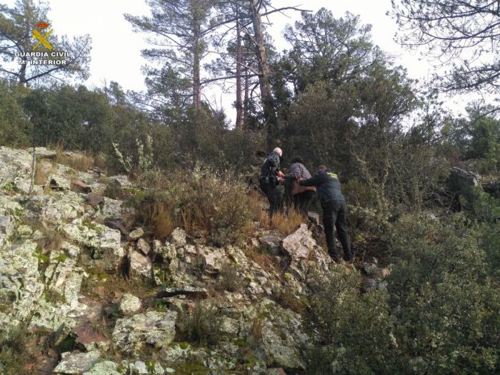 Localizada a una persona extraviada cuando buscaba setas en la serranía conquense