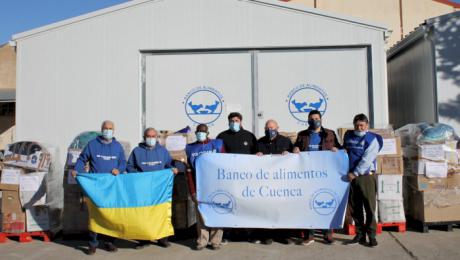 Banco de Alimentos y Quesos Villarejo se unen para ayudar a los afectados por la guerra en Ucrania
